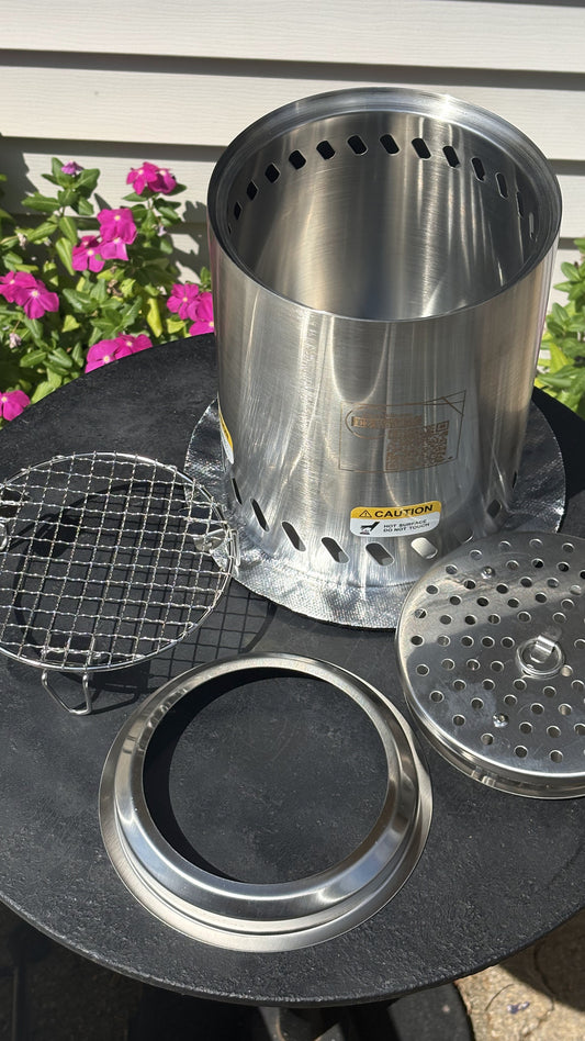 EZ Wood™ 7.1" Smokeless Firepit $66