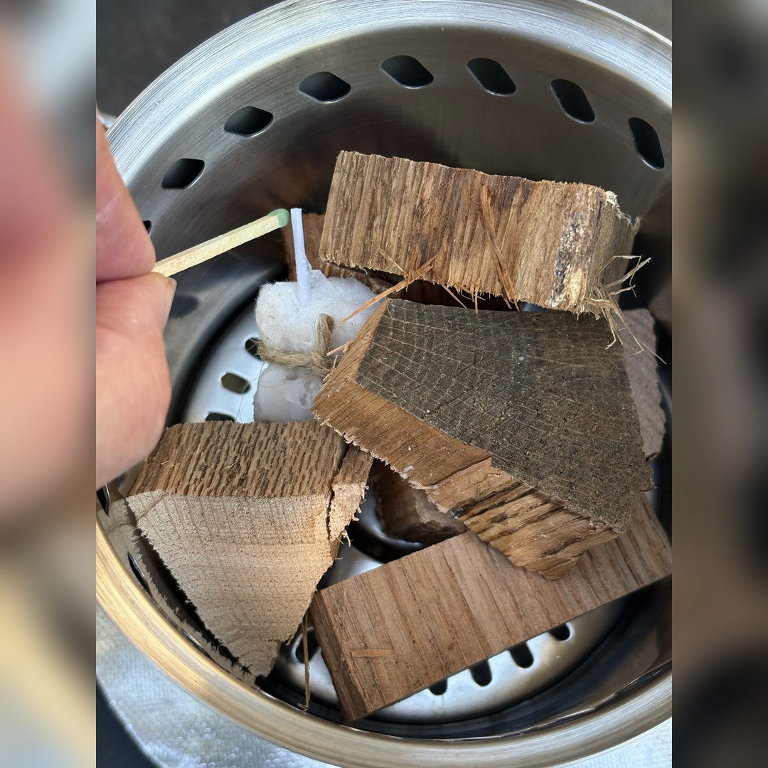 EZ Wood™ 5.5" Smokeless Firepit $36